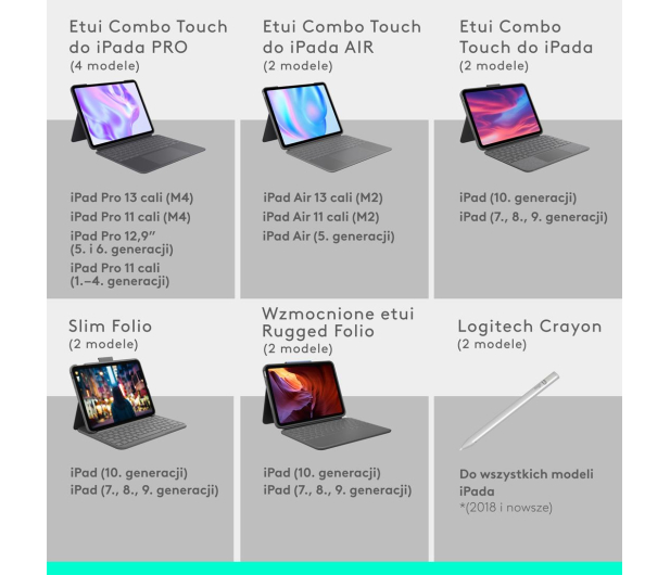 Logitech Combo Touch iPad Air 13''(M2/M3) - 1261434 - zdjęcie 11